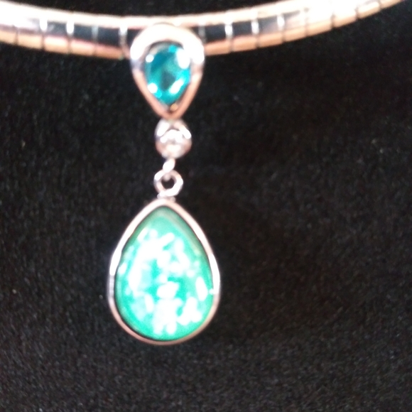 Drop Necklace Multi-Gemstones 17 Inches NWT - Picture 7 of 16